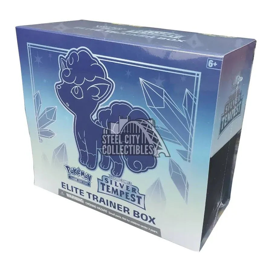 Pokémon Sword and Shield Silver Tempest Elite Trainer Box