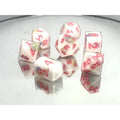 White/Jelly Polyhedral Dice (7 Count)