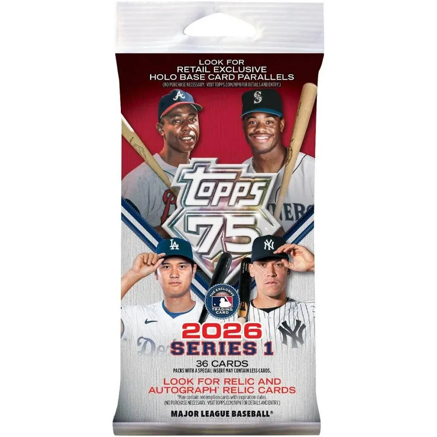2026 Topps Series 1 Baseball Fat Pack