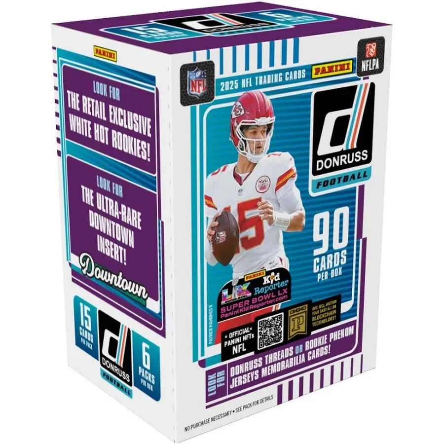 2025 Panini Donruss Football Blaster Box