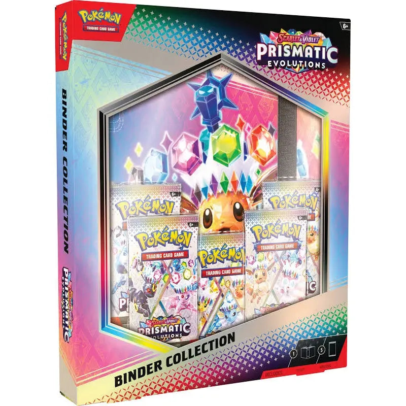 Pokémon Prismatic Evolutions Binder Collection